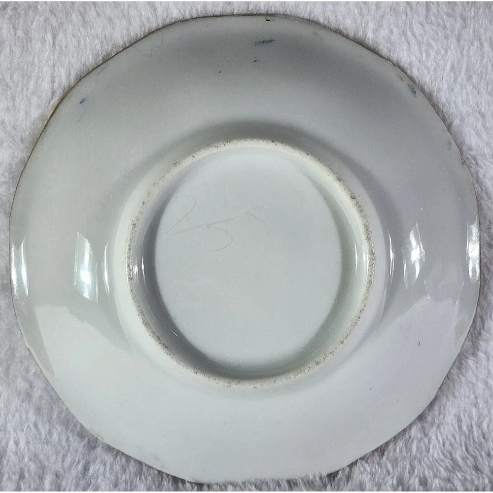 Royal Blue Teacup And Saucer